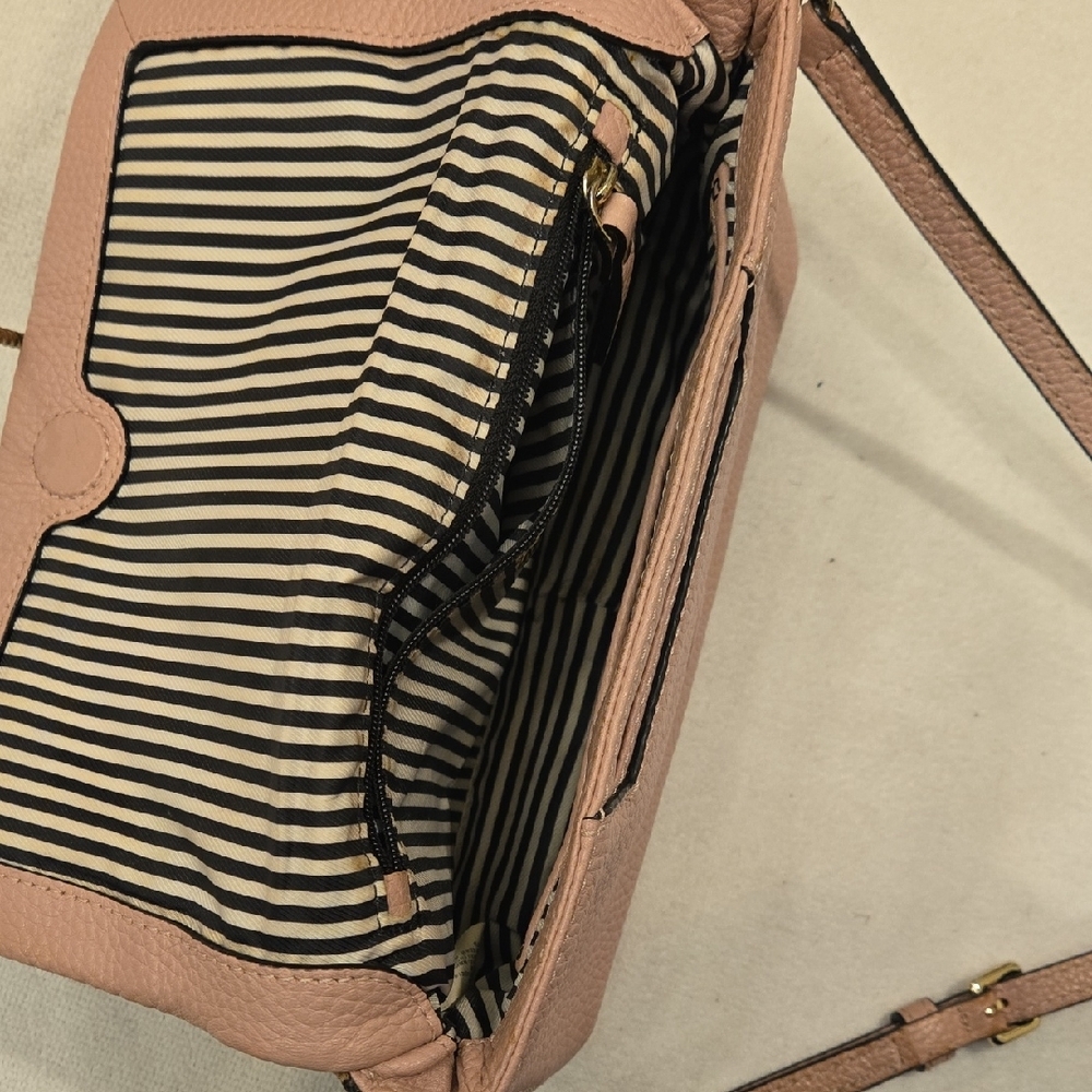 Kate Spade Cobble Hill Taryn Leather Crossbody – Rose Cloud - Picture 5 of 15